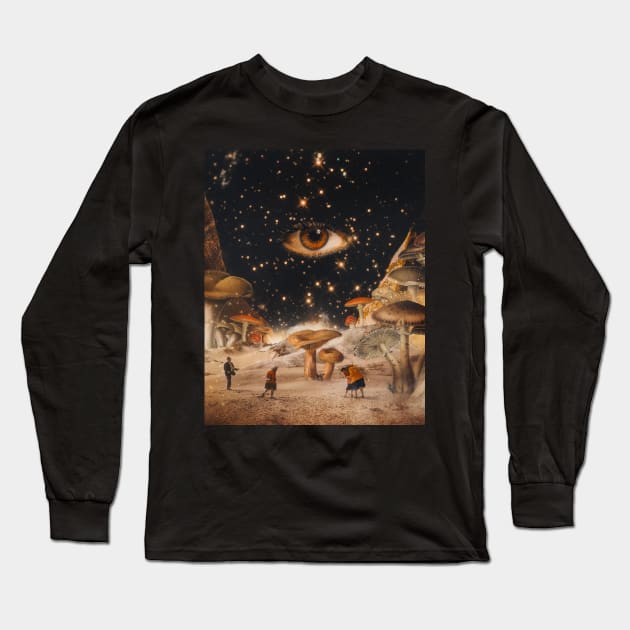 Lost in Fungi desert Long Sleeve T-Shirt by Aephicles